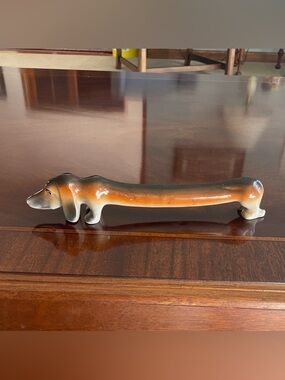 Vintage Ceramic Dachshund salt and pepper shaker